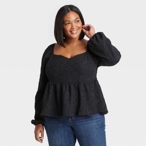 Womens Ava and Viv plus size blouse